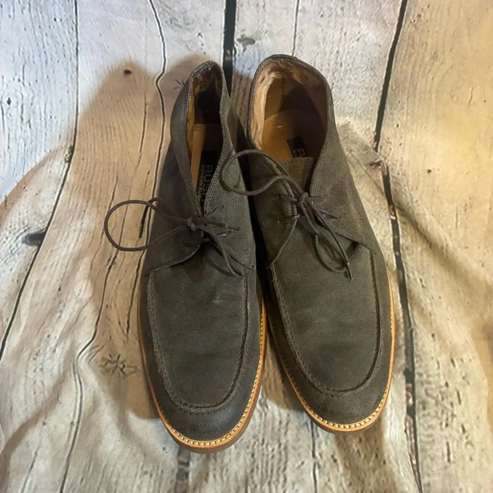 Gordon Rush‎ Men’s Garrett Suede Leather Lined Lace Up Chukka Brown Boots Sz 9.5